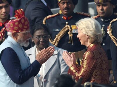 Почетными гостями на параде в День Республики Индии стало руководство ЕС. Это не случайно 3 970f7d20 fad8 11f0 b385 5f48925de19a.jpg Новости BBC День Республики Индии