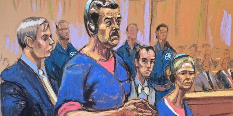 «Я невиновен. Я — порядочный человек». Репортаж Би-би-си из зала суда над Мадуро 1 b3618b80 ea6b 11f0 b385 5f48925de19a 1.jpg 1 Новости BBC Николас Мадуро