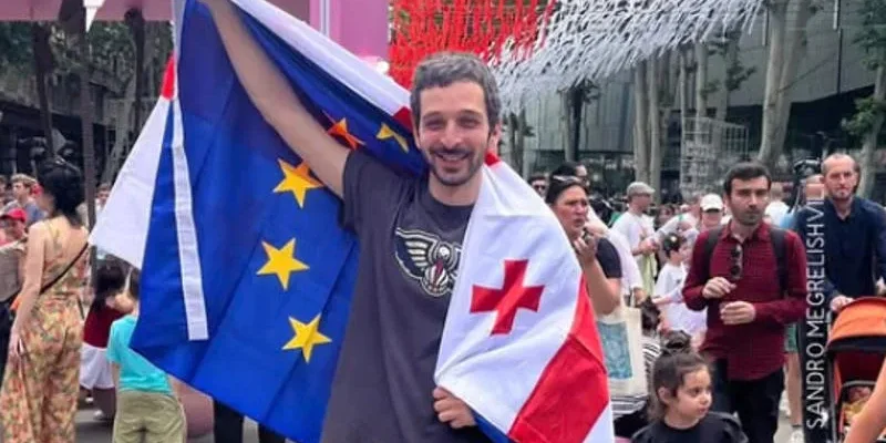 megrelishvili новости активисты, Сандро Мегрелишвили, тротуар