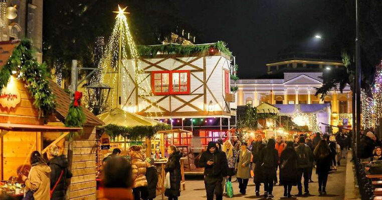 saakhaltslo sopeli 1767341146 новости Каха Каладзе, мэрия Тбилиси, новогодняя деревня, тбилиси