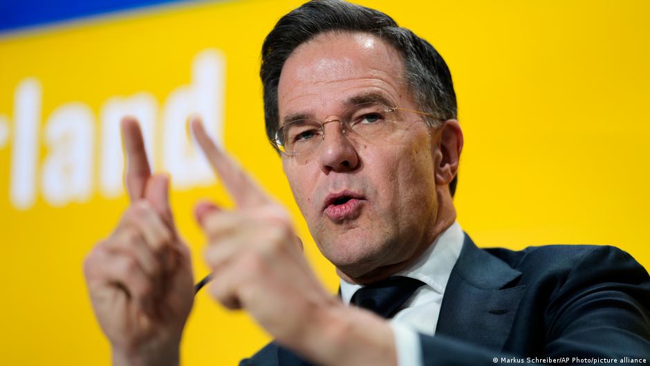 Генсек НАТО Марк Рютте прибыл в Киев 1 75611356 403.jpg Deutsche Welle генсек НАТО, Марк Рютте