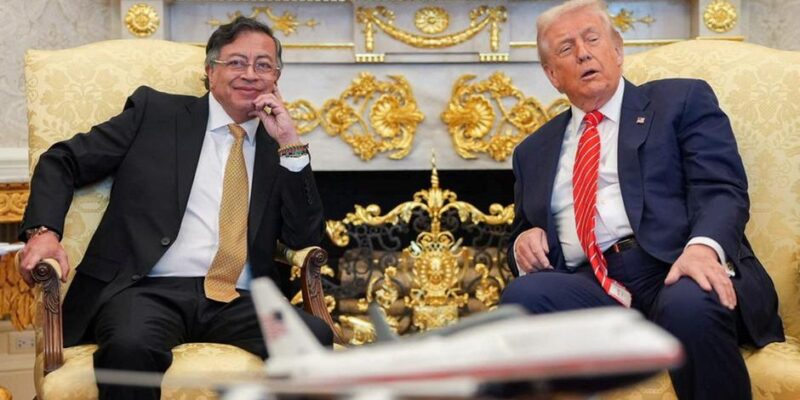 75790845 403.jpg Deutsche Welle Густаво Петро, колумбия, Петро-Трамп