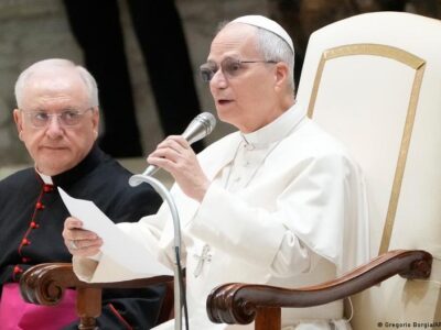 Папа римский Лев XIV призвал к олимпийскому перемирию 2 75801859 403.jpg Deutsche Welle Лев XIV