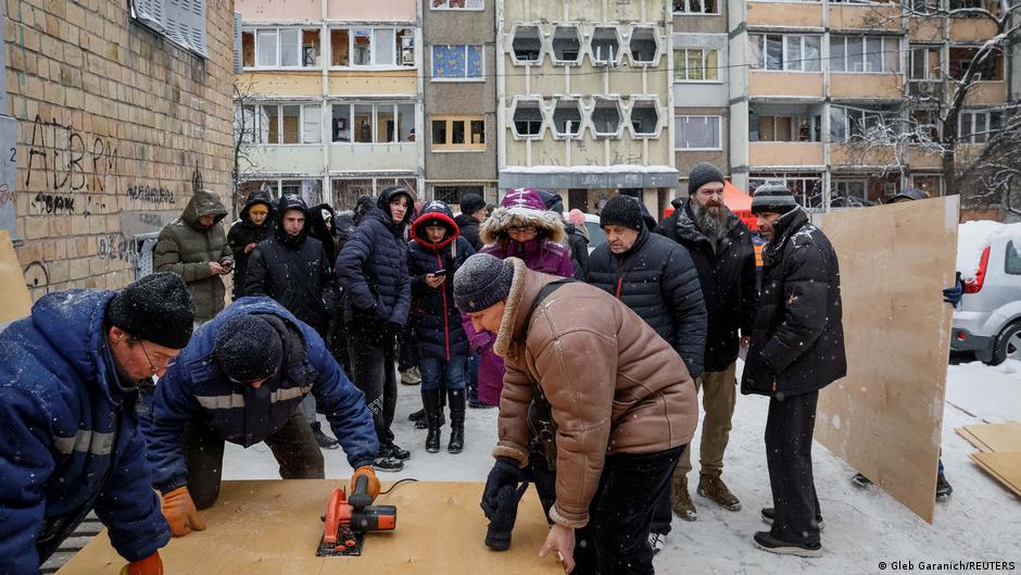 Войска РФ вновь атаковали ночью Киев и города Украины ракетами и дронами 1 75834007 403.jpg Deutsche Welle ВСУ