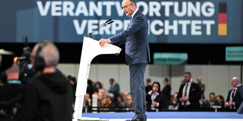 Канцлер ФРГ Фридрих Мерц переизбран председателем партии ХДС 1 76059130 403.jpg Deutsche Welle Фридрих Мерц