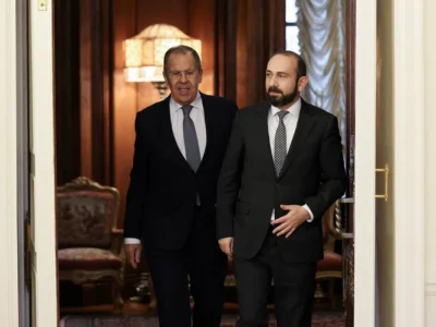 ararat mirzoyan and sergei lavrov новости OC Media, армения-ес, Владислав Масленников, МИД РФ, россия-армения