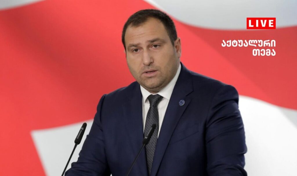 kircxalia новости Грузинская мечта, Грузия-Швеция, ираклий кирцхалия, лидер "Мечты", московский механизм, НПО Грузии, парламентский лидер "Мечты", права человека