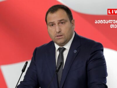 Лидер "Мечты" в ответ на запуск "Московского механизма" призвал Швецию решать свои проблемы 2 kircxalia новости Грузинская мечта, Грузия-Швеция, ираклий кирцхалия, лидер "Мечты", московский механизм, НПО Грузии, парламентский лидер "Мечты", права человека