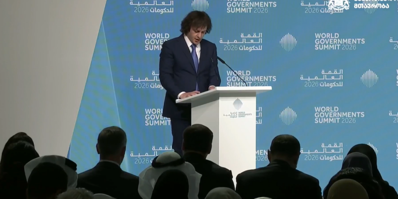 screenshot 2026 02 03 121552 новости всемирный правительственный саммит, Грузия-ОАЭ, Ираклий Кобахидзе, премьер Грузии, Средний коридор