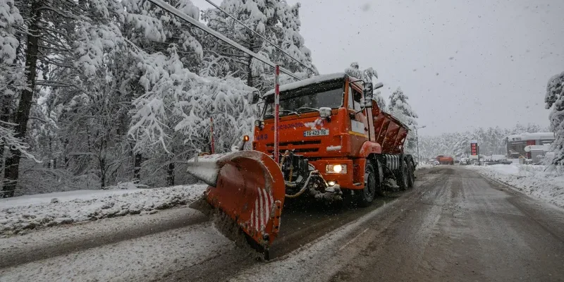 snegopad tbiblisi новости мэрия Тбилиси, осадки, снегопад