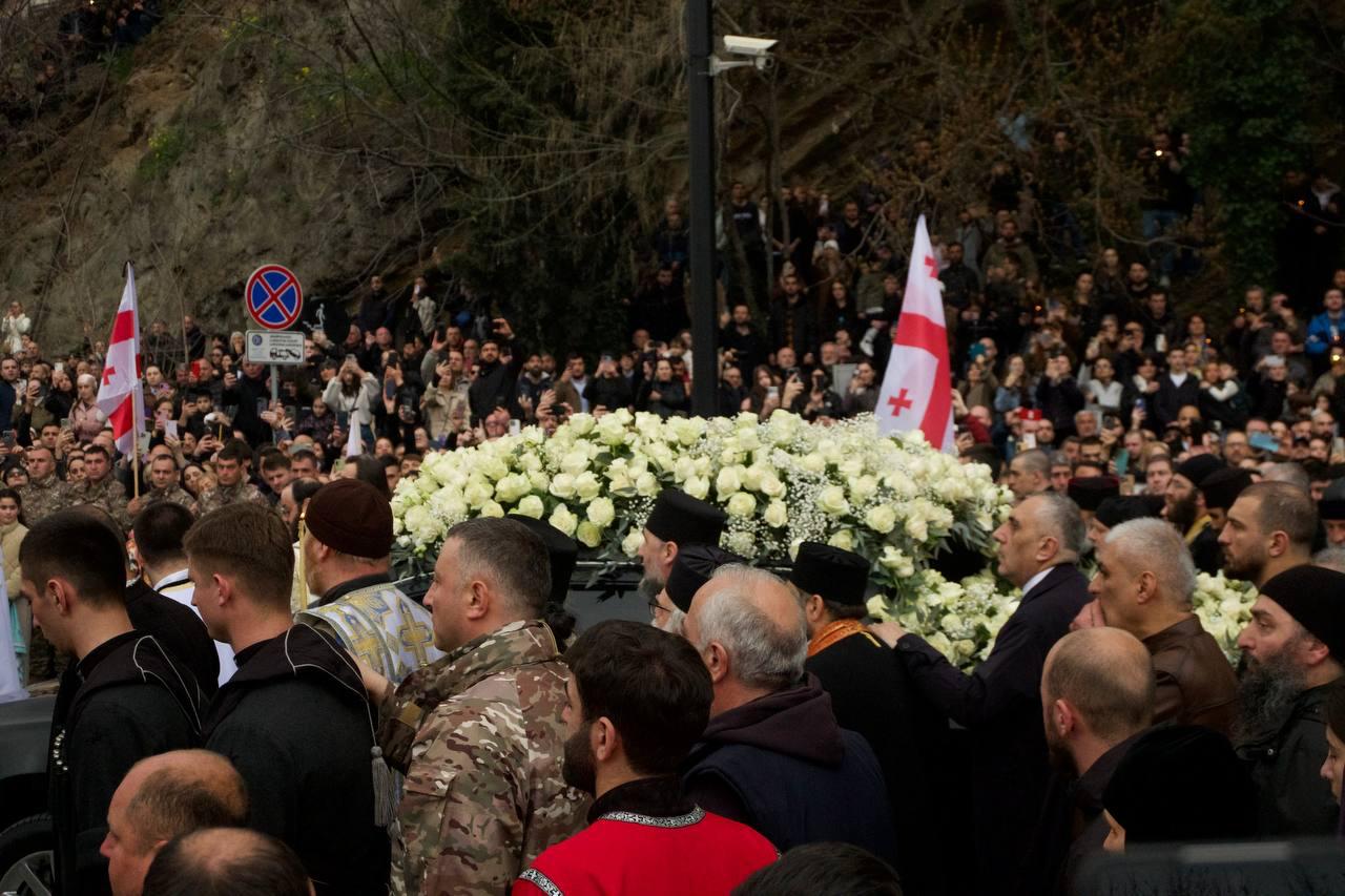 1 1 новости Католикос-Патриарх всея Грузии Илия Второй, похороны Патриарха