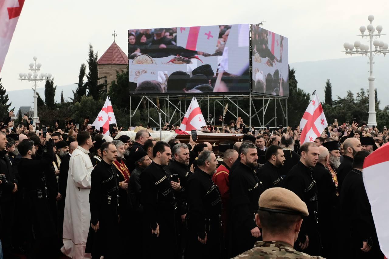 2 новости Католикос-Патриарх всея Грузии Илия Второй, похороны Патриарха