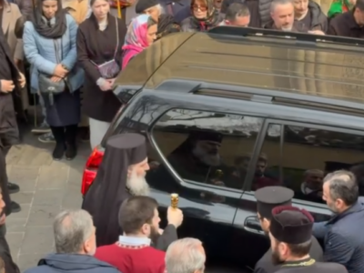 32113 1 новости Католикос-Патриарх всея Грузии Илия Второй, панихида, собор Сиони