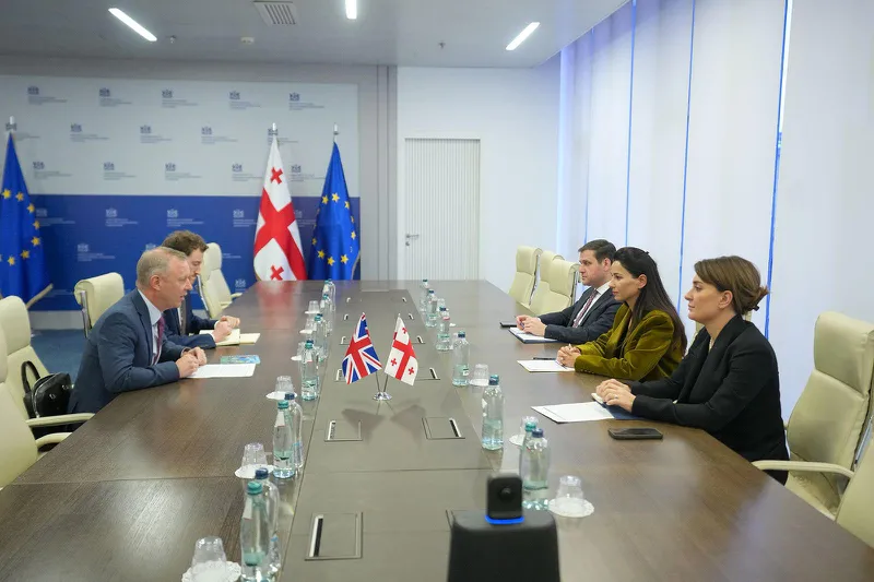 32131 новости Великобритания-Грузия, Гарет Уорд, Мариам Квривишвили, министерство экономики