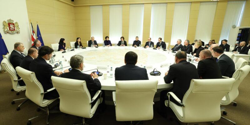 653717862 1339776474850029 1633084892604239578 n новости день траура, Ираклий Кобахидзе, Католикос-Патриарх всея Грузии Илия Второй, правительство Грузии, премьер Грузии