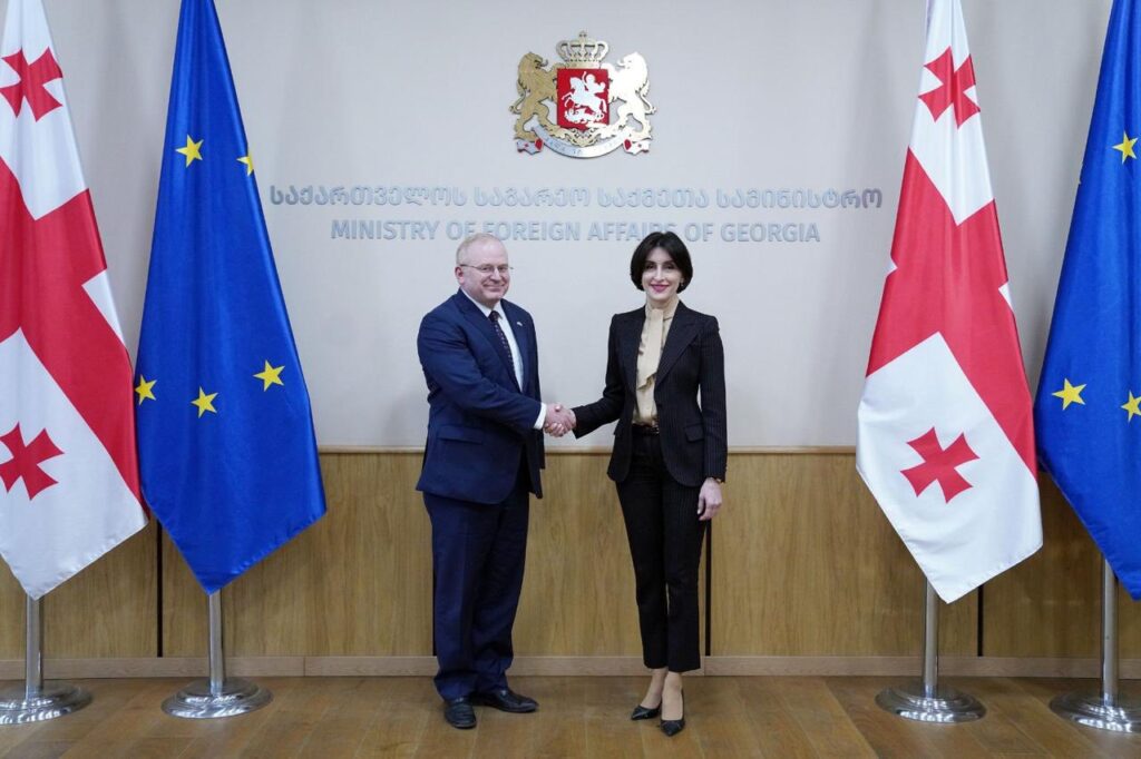 657203828 1518617670264863 1270881864596418128 n новости Глава МИД Грузии, Грузия-США, Мака Бочоришвили, Питер Андреоли, представитель Госдепа США