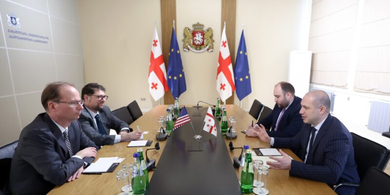 Глава Минобразования обсудил с и.о. посла США важность программы укрепления потенциала вузов 1 660521670 1372172034940205 3871789978654273229 n новости Алан Парселл, и.о. посла, посол США, посольство США в Грузии