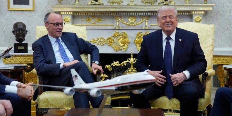 Мерц в гостях у Трампа: новый прагматизм канцлера Германии 1 76212061 403.jpg Deutsche Welle Мерц-Трамп