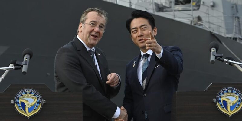 Германия укрепляет оборонные связи с Японией 1 76472933 403.jpg Deutsche Welle Борис Писториус, германия