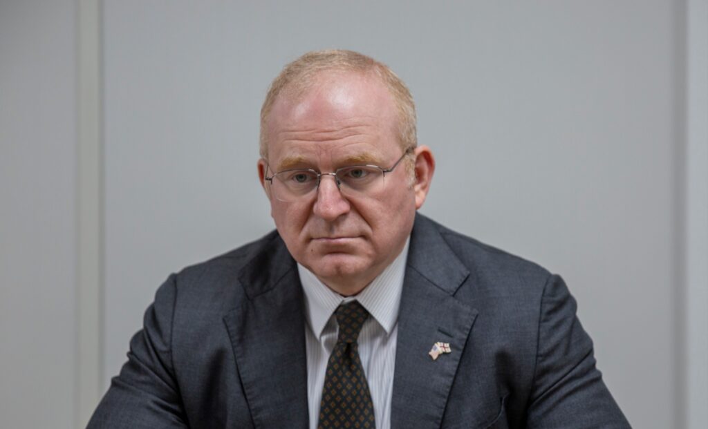 Представитель Госдепа в посольстве США проводит встречу с представителями оппозиции Грузии 1 andreoli e1774514158784 новости Грузия-США, Питер Андреоли, порт Анаклия