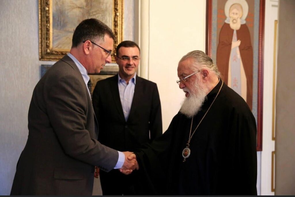 gideon новости Гидеон Саар, Католикос-Патриарх всея Грузии Илия Второй, МИД Израиля