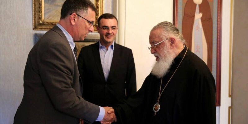 gideon новости Гидеон Саар, Католикос-Патриарх всея Грузии Илия Второй, МИД Израиля