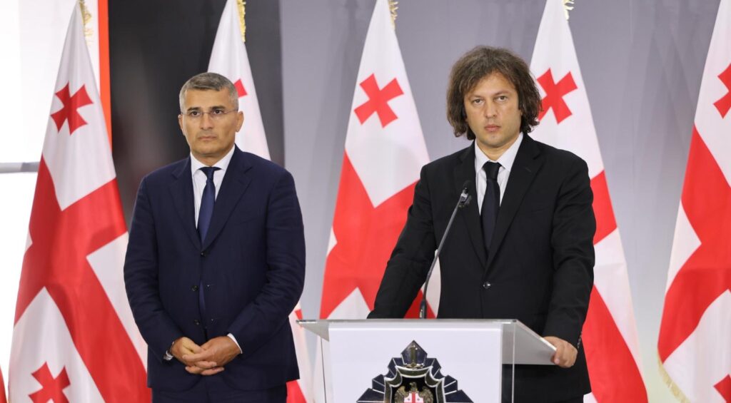 kobax mdinaradze e1773134956194 новости Ираклий Кобахидзе, Мамука Мдинарадзе, премьер Грузии