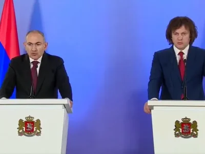 Пашинян и Кобахидзе обсудили экономическое сотрудничество Армении с Грузией 2 kobaxidze fashinian новости Грузия-Армения, Ираклий Кобахидзе, Никол Пашинян