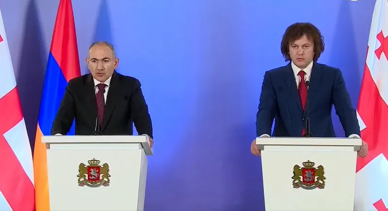 Пашинян и Кобахидзе обсудили экономическое сотрудничество Армении с Грузией 1 новости Грузия-Армения, Ираклий Кобахидзе, Никол Пашинян