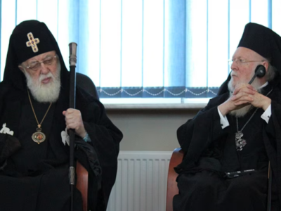 msoplio pa новости Варфоломей I, Вселенский патриарх, Католикос-Патриарх всея Грузии Илия Второй