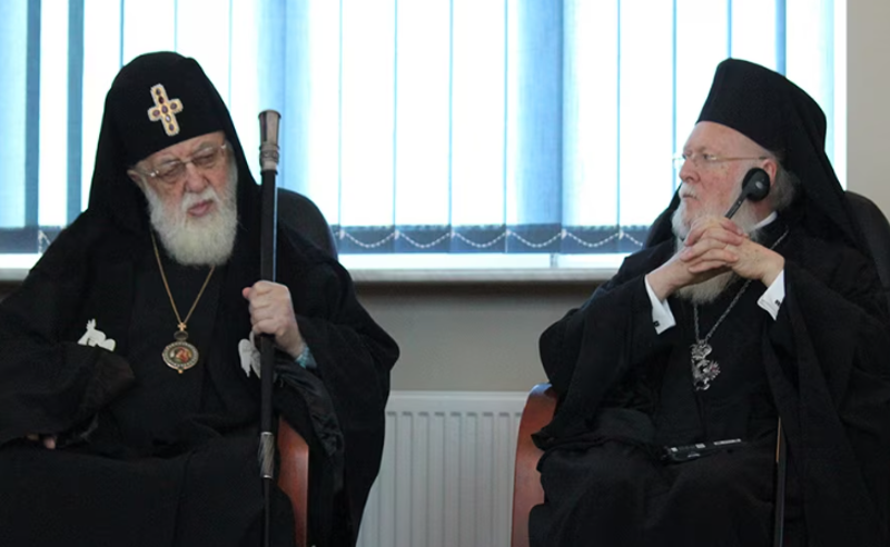 msoplio pa новости Варфоломей I, Вселенский патриарх, Католикос-Патриарх всея Грузии Илия Второй