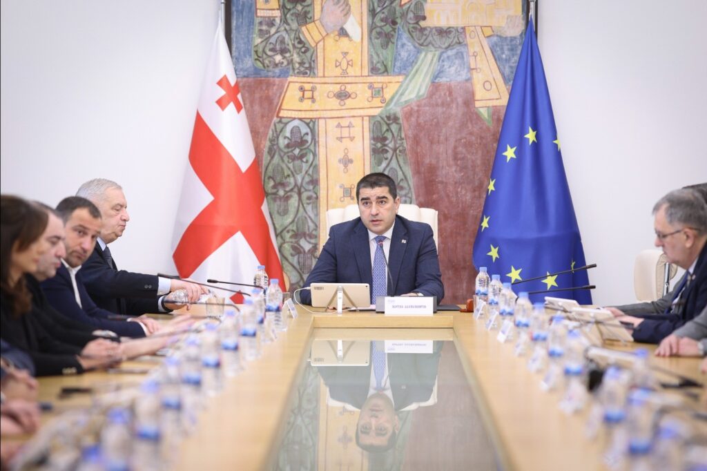 papuashvili papu sh papu новости Лело - Сильная Грузия, оппозиция Грузии, Спикер парламента, Шалва Папуашвили