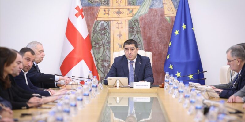 papuashvili papu sh papu новости Лело - Сильная Грузия, оппозиция Грузии, Спикер парламента, Шалва Папуашвили