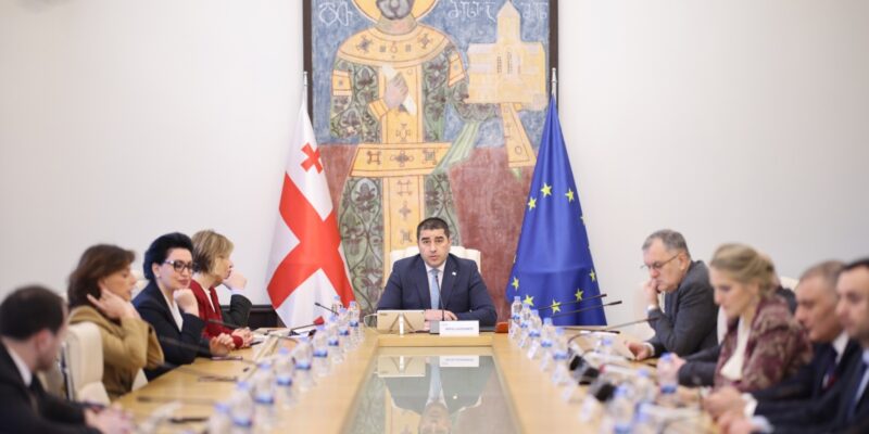 papuashvili 2 новости Грузия-ЕС, отчет спикера, парламент Грузии, Шалва Папуашвили