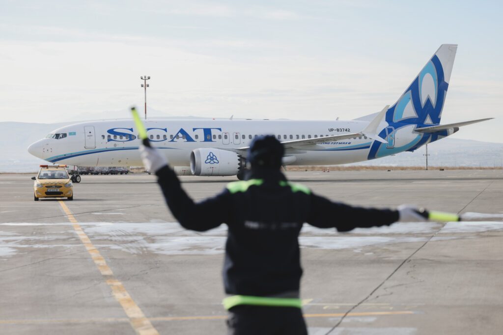 samolet scat 11 2 новости Союз аэропортов Грузии, удары по Ирану