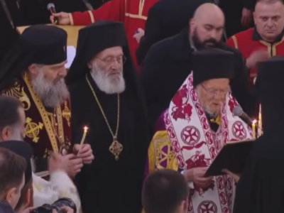 Отпевание Илии II в соборе Самеба с грузинскими первосвященниками проводит Вселенский Патриарх 2 screenshot 2026 03 22 131241 e1774170861373 новости Вселенский патриарх