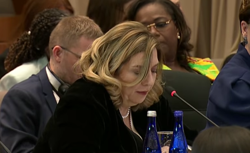 tamar bagrationi новости Белый дом, выступление, Михаил Кавелашвили, первая леди грузии, Тамар Багратиони