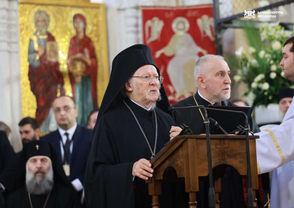 varfolomei 1 новости Варфоломей I, Вселенский патриарх, Католикос-Патриарх всея Грузии Илия Второй
