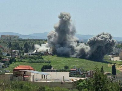 Израиль наносит удары по позициям «Хезболлы» на юге Ливана