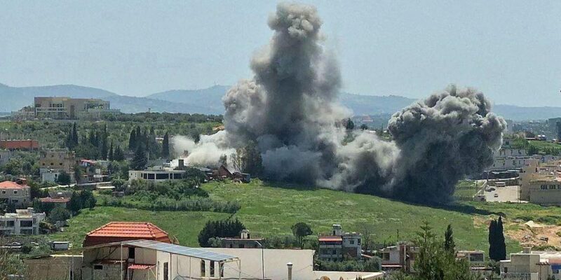 Израиль наносит удары по позициям «Хезболлы» на юге Ливана