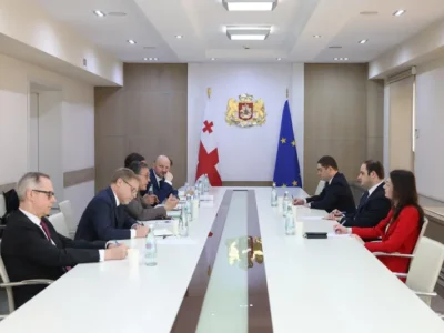 Представители «Веймарского треугольника» обсудили вопрос евроинтеграции в МИД Грузии 2 321321 новости "Веймарский треугольник", администрация правительства грузии, Грузия-Евросоюз, Леван Жоржолиани
