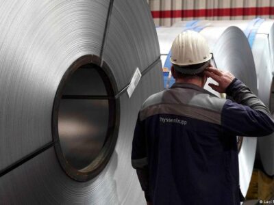 Евросоюз согласовал почти двукратное сокращение импорта стали 2 56605140 403.jpg Deutsche Welle евросоюз, импорт