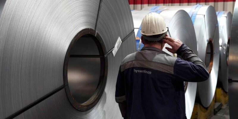 Евросоюз согласовал почти двукратное сокращение импорта стали 1 56605140 403.jpg Deutsche Welle евросоюз, импорт