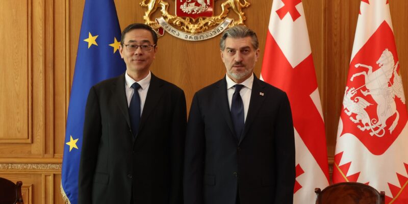 667009960 1316482683630391 8841698598934820347 n новости Михаил Кавелашвили, посол Китая, Чжоу Цянь