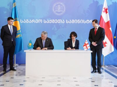 Грузия и Казахстан подписали программу сотрудничества на 2026–2027 годы 2 667531250 1528285639298066 3656222641272875461 n новости Грузия-Казазстан, Елмек Кошербаев, Мака Бочоришвили, МИД Грузии