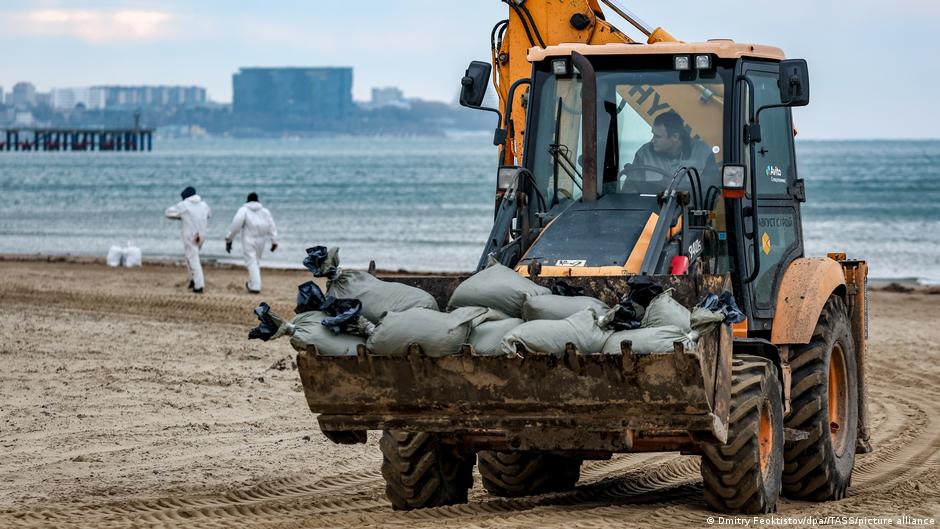 У Анапы от мазутного пятна в море погибли и пострадали более 800 птиц 1 71211927 403.jpg Deutsche Welle Анапа