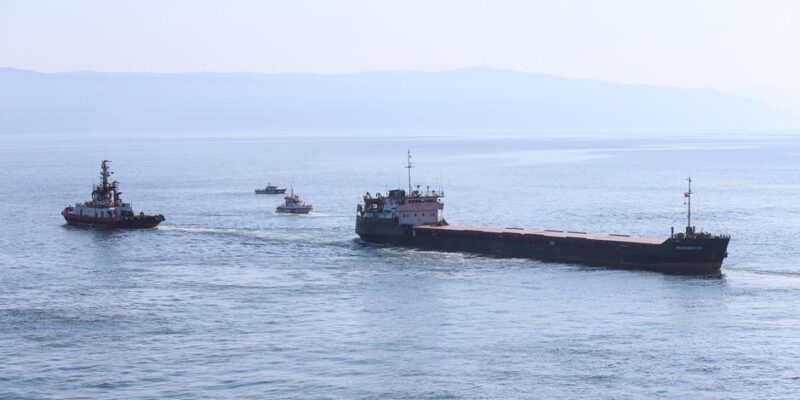 В Азовском море затонул сухогруз с пшеницей 1 76670174 403.jpg Deutsche Welle Азовское море