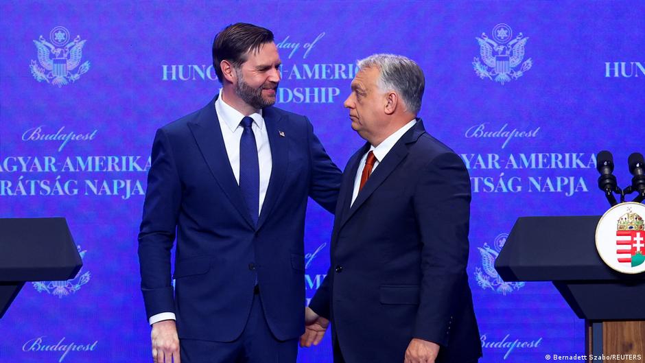 76693368 403.jpg Deutsche Welle Будапешт, Выборы в Венгрии, Джей Ди Вэнс