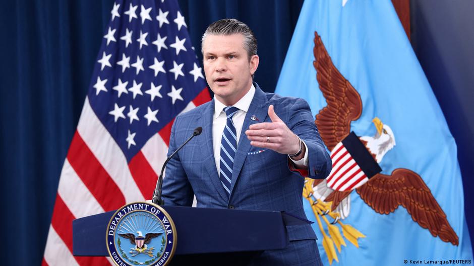 Глава Пентагона заявил о неспособности Ирана производить ракеты 1 76708486 403.jpg Deutsche Welle глава Пентагона, Пит Хегсет