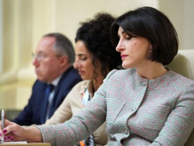 bochorishvili piwet s zamom svoim e1777285562669 новости Грузия-Иран, Мака Бочоришвили, МИД Грузии, Сейед Али Моджани